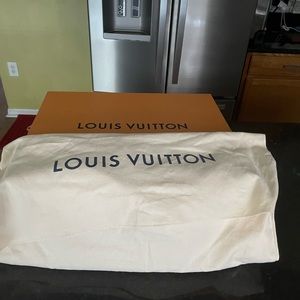 Louis Vuitton large gift box and dust bag